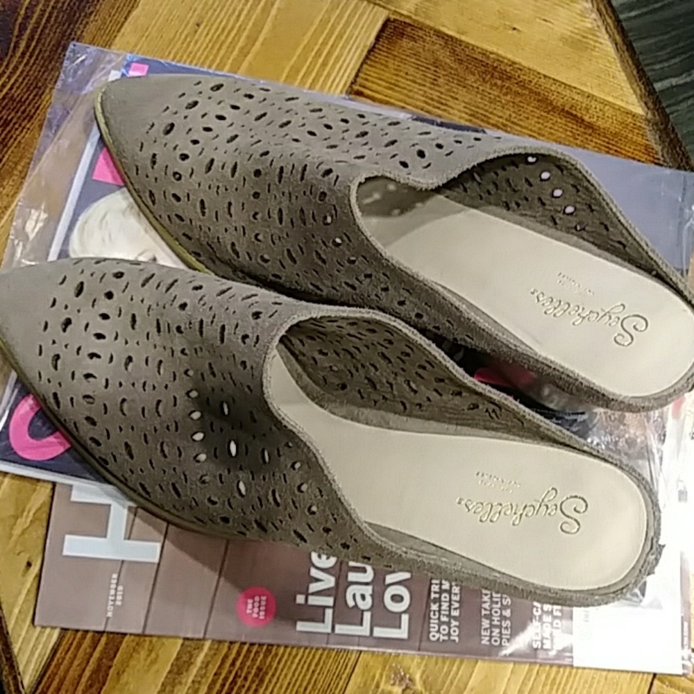 Seychelles suede mule booties